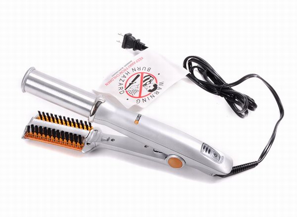 Two Instyler Australia Rotating Irons Silver - Click Image to Close